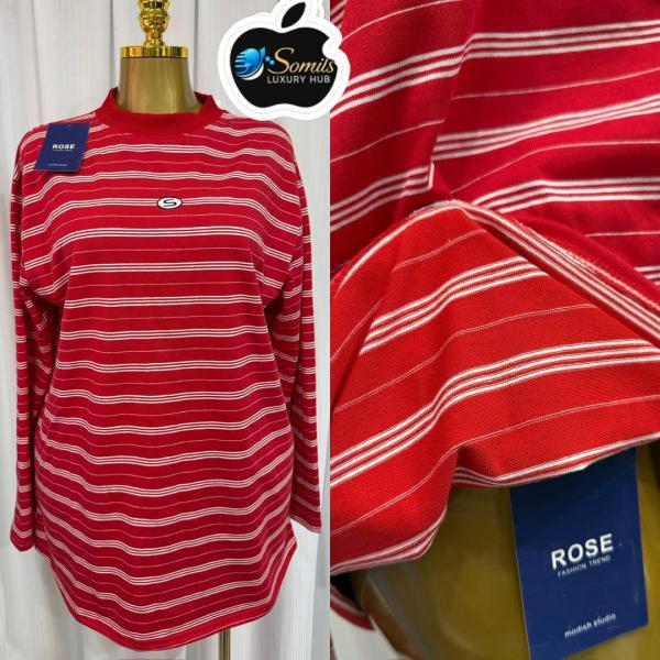 stripe longsleeve top