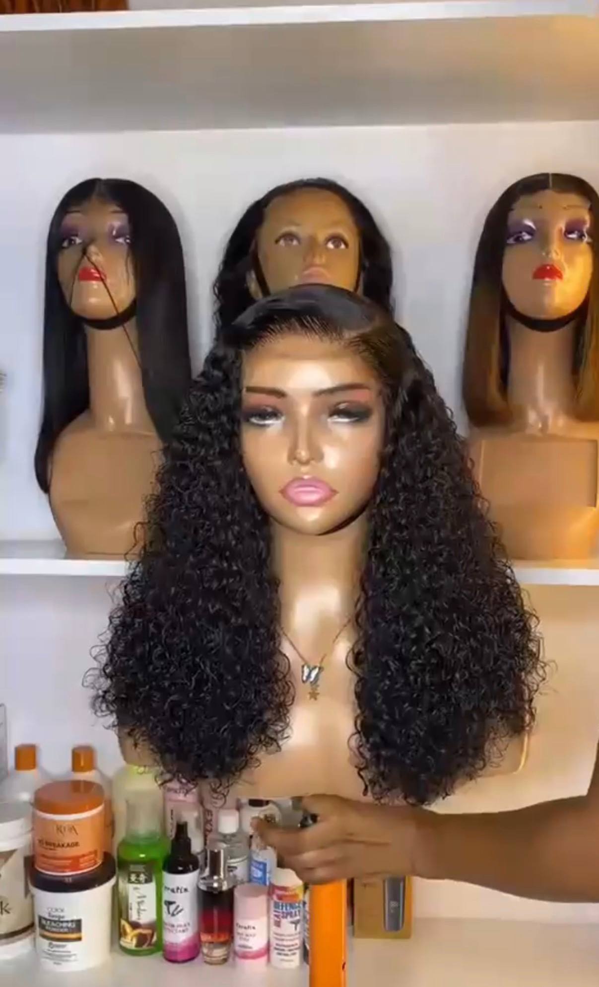 20 inches jerry curl human hair