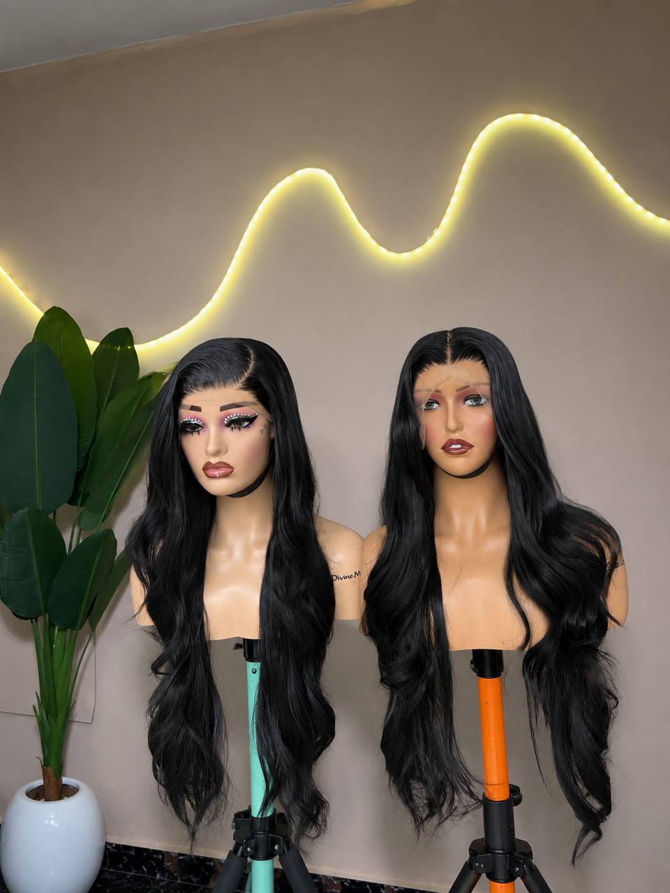 raw hair replica with swiss lace