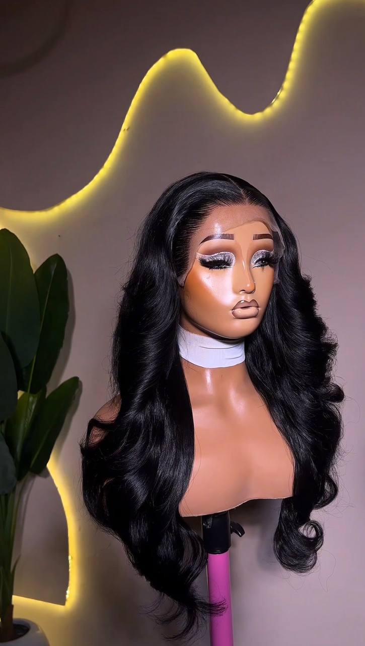 13 by 6 hd human hair blend frontal