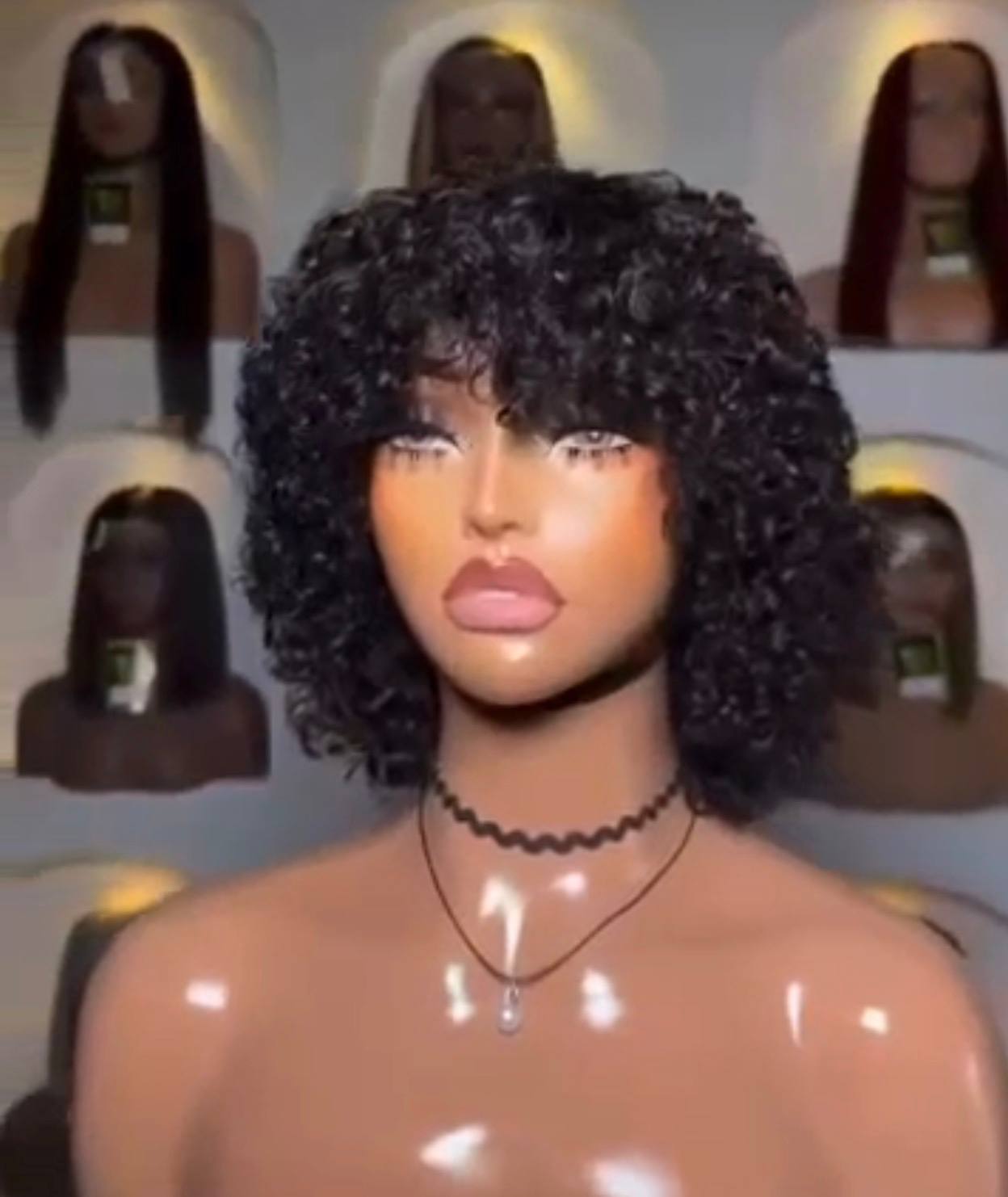 human hair celebrity fringe